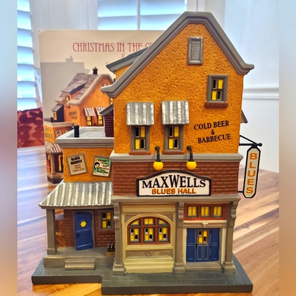 Department 56 "Maxwell's Blues Hall" - Picture 1 of 6